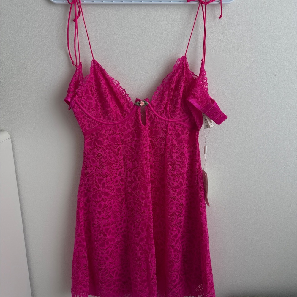 For Love and Lemons Lace Slip Dress